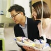 이민정, 폭우 뚫고 난치병 소아병동 깜짝 방문