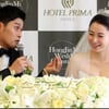 [★포토]송준근, 신부에게 "쌈싸먹어!"