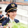 구혜선, 제복미녀 인증샷..'자체발광 그녀'