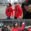 하지원, 광화문에서 런닝맨 촬영 중? 유재석과의 직찍 공개