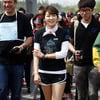 [★포토]박진희 '즐거운 걷기 대회'