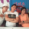 황보, '음악의 신' 촬영中 이상민과 인증샷 공개