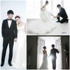 '뮤지컬★' 김현중·신효선, 웨딩화보 공개 '행복해'