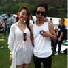 김윤아·김형규 부부, '2012 지산밸리' 인증샷 '훈훈'