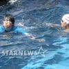 '독도횡단' 김장훈 "파도 높아, 내일 가장 어려운 싸움 될 것"