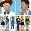 '20's초이스' 시스루·화가모자..개성살린 블루카펫룩