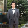 [★포토]하석 '체크무늬 수트 어때요?'