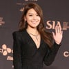 'SIA' 수영, 열애설 후 첫 공식석상 '차분한 미소'