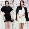 [★포토]민효린-전혜빈, 화사&블랙 하객 패션 대결