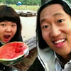 김경진, 연인 양해림과 수박 데이트.."귀여운 커플"