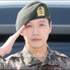 [★포토]'현역제대' 지현우, 늠름한 거수경례