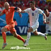 '페르 결승골' 네덜란드, 칠레 2-0 격파.. 조1위로 '16강행'