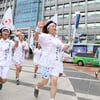 인천AG 성화, 육로 봉송 대장정 돌입.. '경주·울산 봉송'