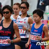 [인천AG] 女마라톤, 케냐 출신 키르와 우승.. 김성은 8위-최보라-12위