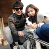 메이비, 예비신랑 윤상현 응원..'덕수리' 시사회 참석