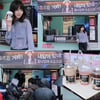 '블러드' 정혜성, 종영 앞두고 촬영장에 간식차 선물