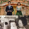 손범수, 100일 사진 공개 "어릴 때 부터 머리 컸다"