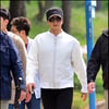 [★포토]배용준 '김현중 입대 배웅'