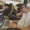 박명수, 비행기에서도 열띤 음악작업..'역시 지팍'