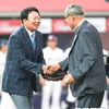 [올스타전] '시구에 감독까지' 김응룡 전 감독 "어제 한숨도 못잤다"