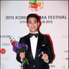 [★포토]김수현 '2015코리아드라마어워즈 대상 수상'