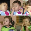 '슈퍼맨', 삼둥이vs쌍둥이 자매와 깜찍 표정 대결
