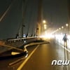 서해대교 화재로 인한 통제... 기술진단 시행 후 재개 예정