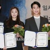 [★포토]김연아-김수현, '대한민국 대표해요'