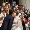 권진영 결혼식 사진 공개, 박미선·이영자 등 선후배 총출동