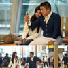 '우결' 조세호♥차오루, 결혼식 위해 중국行..커플룩 포착