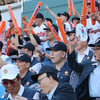 한화 야구 보고 행복하게 웃고 간 '6·25 참전용사'