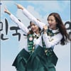 [★포토]에이프릴 진솔-나은 '깜찍한 걸스카우트'