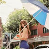 레인보우 지숙, 파라솔 들고 모델 포스