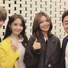 소시 윤아·수영, 샤이니 민호·마동석 응원..'두 남자'와 두여자