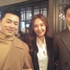 채시라, 좌정석-우현빈 친분샷 공개 '훈훈'
