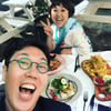 '님과함께2' 김영철, 송은이와 브런치..신혼부부 느낌