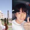 '윤현민이 ♥한 미모' 백진희, 인도여행 근황.."타지마할"