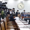 KBS 국감, 한국당 불참으로 파행..방문진 이사 선임 반발