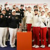 [박인비 인비테이셔널] 접전..첫날 LPGA팀, KLPGA팀에 1점차 리드(종합)
