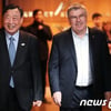 평창선수촌서 올림픽 휴전벽 제막·서명행사 개최