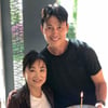 정우성, 임청하와 伊인증샷..변함없는 韓中레전드