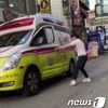 '조울증 전력' 20대男, 천안 구급차 탈취한 황당한 이유