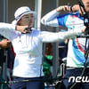 KIA, 양궁 대표팀 훈련 지원..챔필에서 '소음 훈련' 실시
