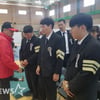 '해병대' 김흥국, 포항 헬기사고 분향소 방문 '조문'
