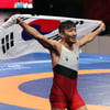 [AG] '간판' 류한수, 레슬링 그레코로만 67kg급 金!.. 대회 2연패!