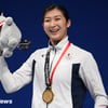 [AG] '6관왕' 日 여자 수영 이케에, 대회 MVP 선정