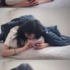 조우리, 침대서 '뒹굴뒹굴'해도..'화보 같은 일상'
