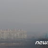오늘(23일) 날씨, 대기 정체로 미세먼지 '나쁨'..큰 추위 없어