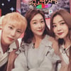 서유리, 하성운·현영과 다정샷..'안녕하세요' 시청 독려