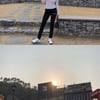 '미녀 골퍼' 유현주, 독보적 몸매 자랑 "분위기 있는 카페" 